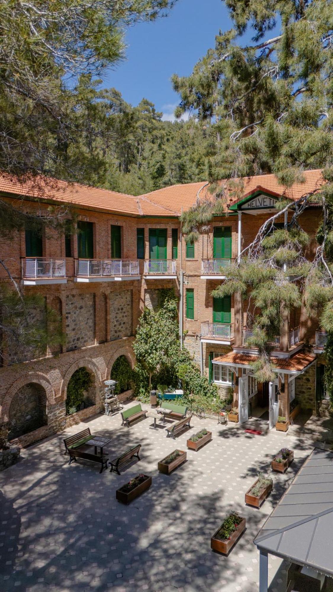 New Helvetia Hotel Platres Exterior photo